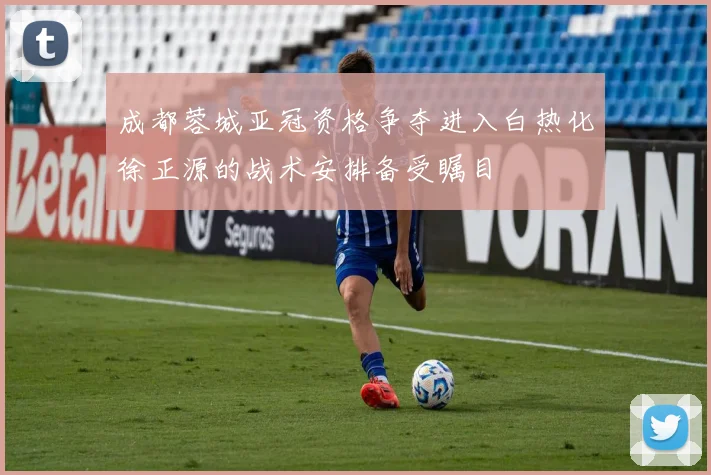 成都蓉城亚冠资格争夺进入白热化徐正源的战术安排备受瞩目
